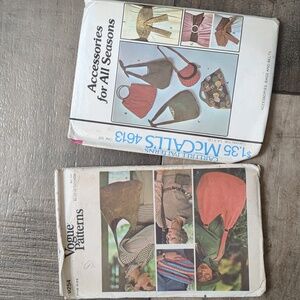 Vintage Vogue And  McCall's Purse Patterns